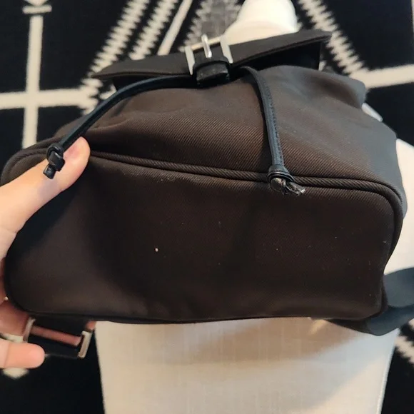 🖤Vintage Y2K Coach D3J-7441 Nylon & Leather Trim Adjustable Backpack 🖤 - Picture 16 of 16
